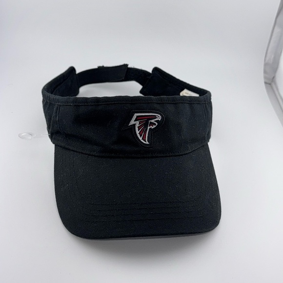Atlanta Falcons NFL Verizon Wireless Sun Visor Adult Adjustable Black cap hat - Picture 1 of 4